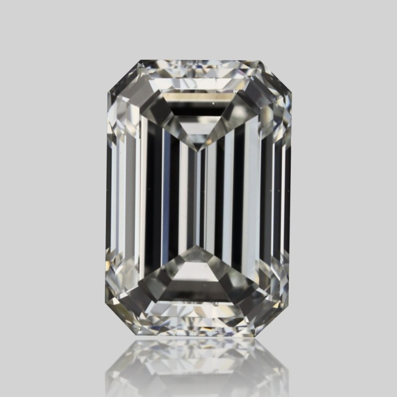 Diament szlif szmaragdowy, 0.5ct, VS2, G, GIA 2536720155