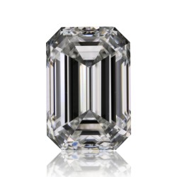 Diament szlif szmaragdowy, 0.7ct, VS1, H, GIA 1539633480