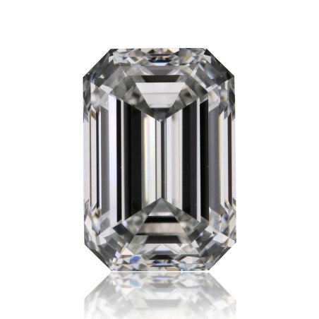 Diament szlif szmaragdowy, 0.7ct, VS1, H, GIA 1539633480