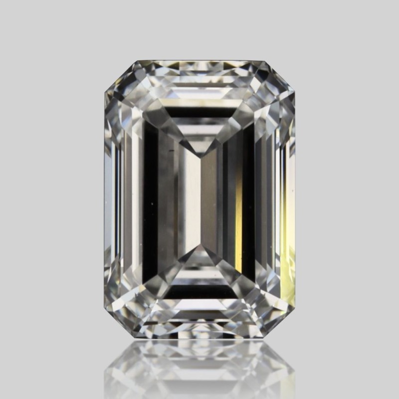 Diament szlif szmaragdowy, 0.5ct, VS1, F, GIA 2538344973