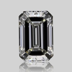 Diament szlif szmaragdowy, 0.5ct, SI1, I, GIA 2537030903