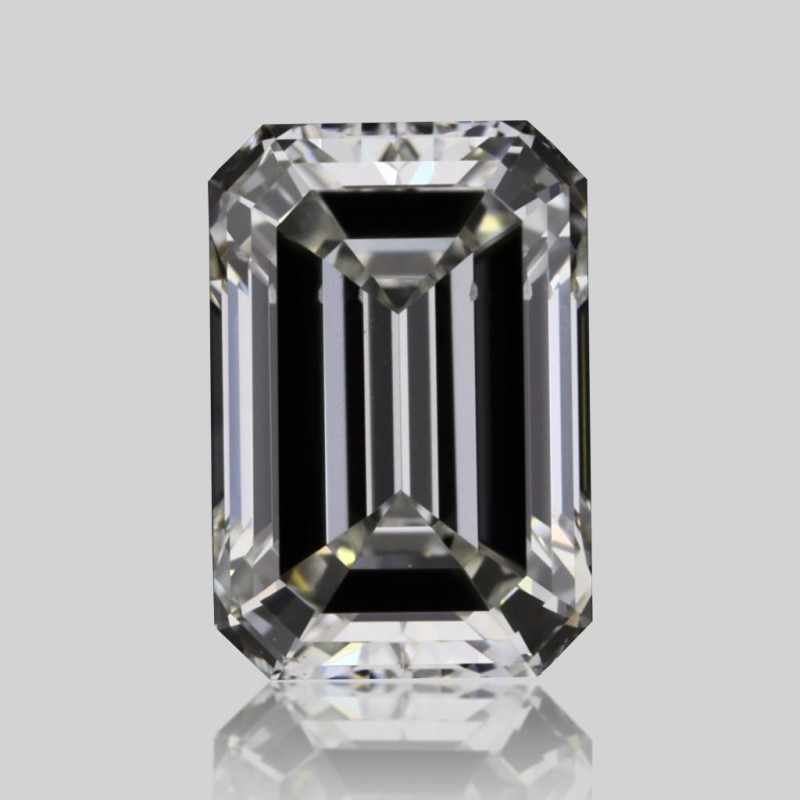 Diament szlif szmaragdowy, 0.5ct, SI1, I, GIA 2537030903