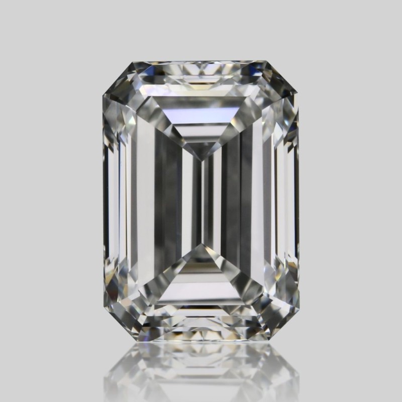 Diament szlif szmaragdowy, 0.7ct, VVS2, H, GIA 7533125726