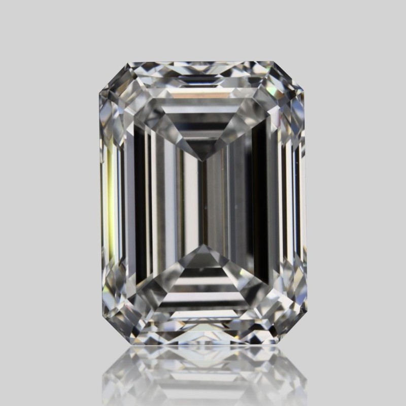 Diament szlif szmaragdowy, 1.01ct, VS1, F, GIA 7536802003