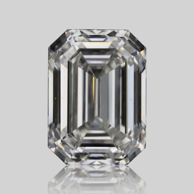 Diament szlif szmaragdowy, 1ct, SI2, H, GIA 7543000353