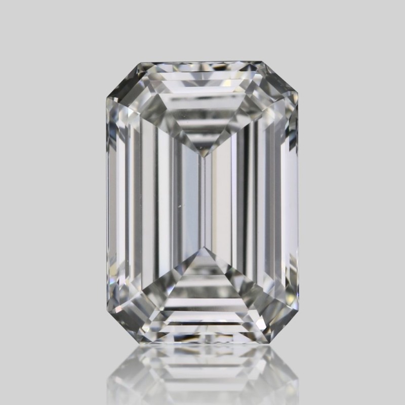 Diament szlif szmaragdowy, 0.5ct, VVS2, G, GIA 1535371769