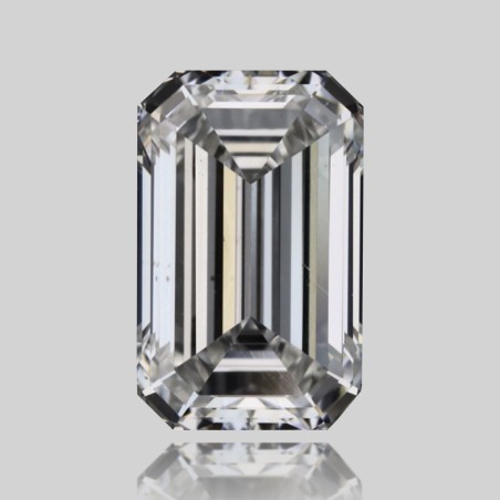 Diament szlif szmaragdowy, 0.5ct, SI1, H, GIA 3525313408