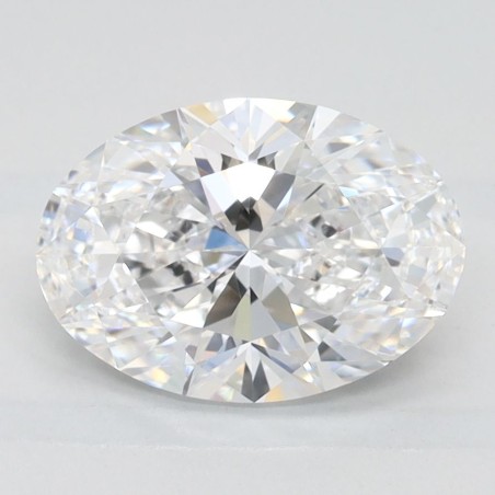 Diament laboratoryjny szlif owalny, 1.53ct, IF, D, IGI LG727508485