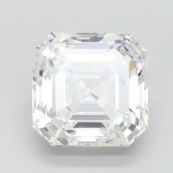 Diament laboratoryjny asscher, 2.41ct, VVS1, D, IGI LG744513207