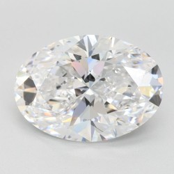Diament laboratoryjny szlif owalny, 3ct, IF, D, IGI LG744513413
