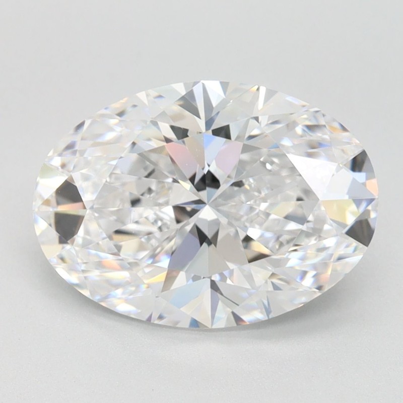 Diament laboratoryjny szlif owalny, 3ct, IF, D, IGI LG744513413