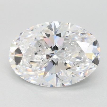 Diament laboratoryjny szlif owalny, 3ct, IF, D, IGI LG744513413