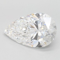 Diament laboratoryjny szlif gruszkowy, 2.6ct, VVS1, D, IGI LG744513620