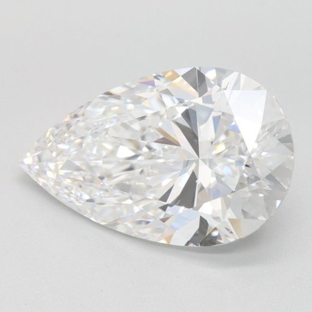 Diament laboratoryjny szlif gruszkowy, 2.6ct, VVS1, D, IGI LG744513620