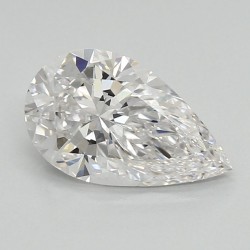 Diament laboratoryjny szlif gruszkowy, 1.06ct, IF, D, IGI LG736502275