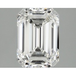 Diament laboratoryjny szlif szmaragdowy, 2.1ct, VVS2, F, IGI LG755534401