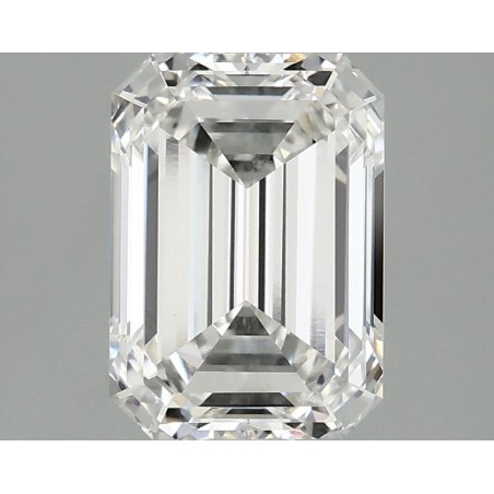 Diament laboratoryjny szlif szmaragdowy, 2.1ct, VVS2, F, IGI LG755534401