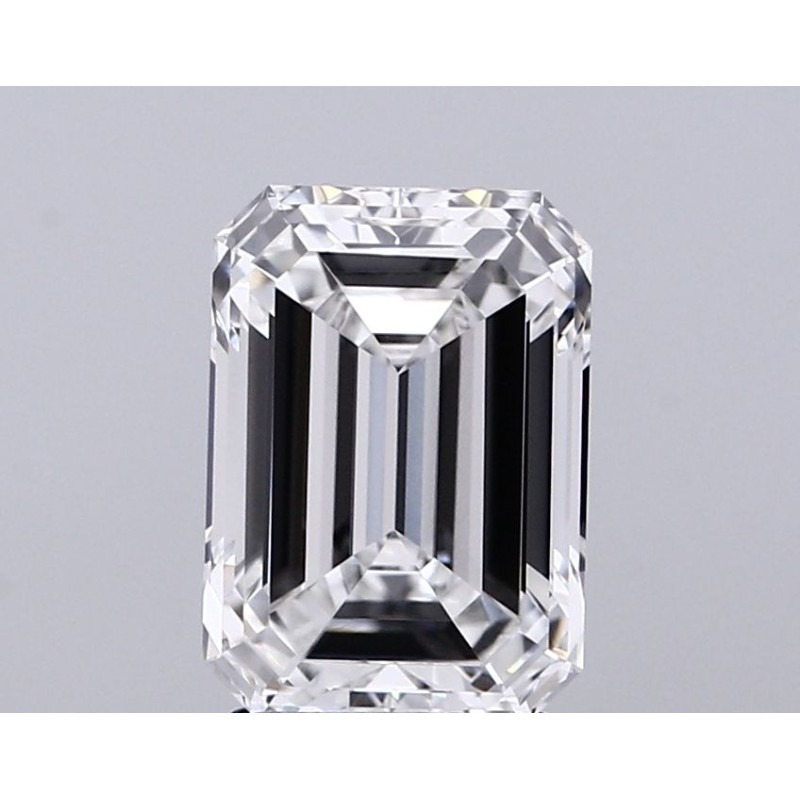 Diament laboratoryjny szlif szmaragdowy, 2.54ct, VVS2, E, IGI LG750568121