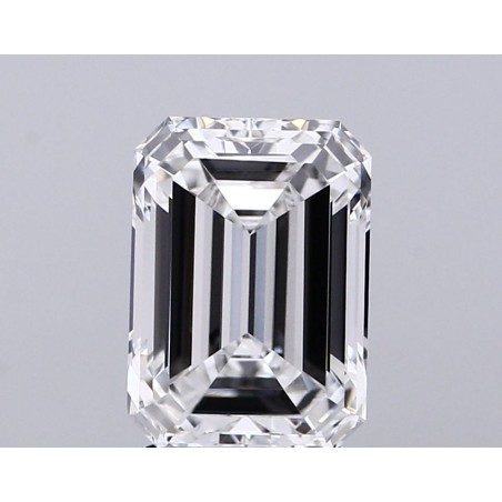 Diament laboratoryjny szlif szmaragdowy, 2.54ct, VVS2, E, IGI LG750568121