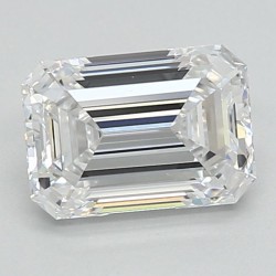 Diament laboratoryjny szlif szmaragdowy, 1.38ct, VVS2, D, IGI LG724582530