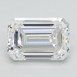 Diament laboratoryjny szlif szmaragdowy, 1.38ct, VVS2, D, IGI LG706575940
