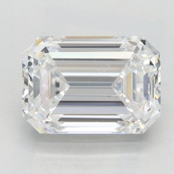 Diament laboratoryjny szlif szmaragdowy, 2.13ct, VVS2, E, GIA 6501394887