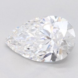 Diament laboratoryjny szlif gruszkowy, 2.18ct, VVS1, D, GIA 1509735265
