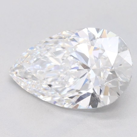 Diament laboratoryjny szlif gruszkowy, 2.18ct, VVS1, D, GIA 1509735265