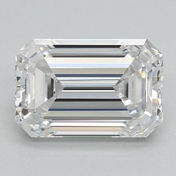 Diament laboratoryjny szlif szmaragdowy, 1.36ct, VVS2, E, IGI LG754504928