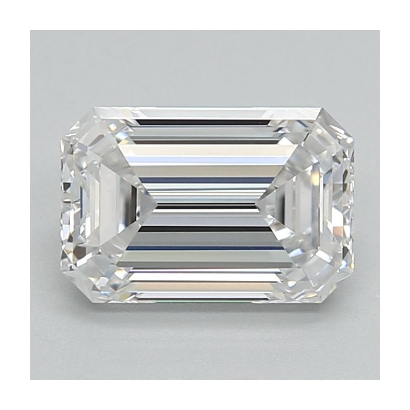 Diament laboratoryjny szlif szmaragdowy, 1.36ct, VVS2, E, IGI LG754504928