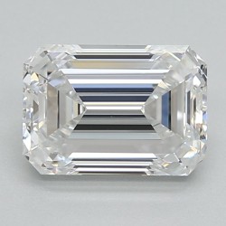 Diament laboratoryjny szlif szmaragdowy, 1.44ct, VVS2, D, IGI LG750548044