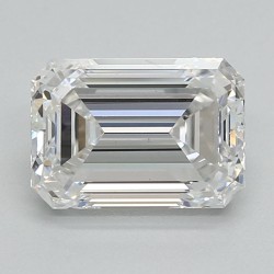 Diament laboratoryjny szlif szmaragdowy, 1.6ct, VVS2, E, IGI LG743582464