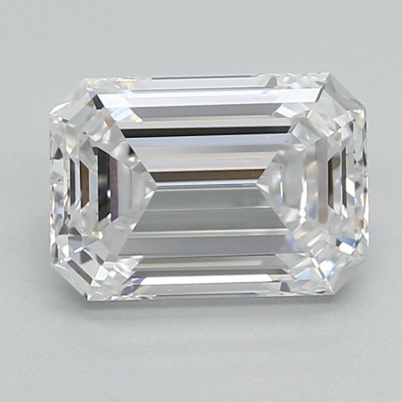 Diament laboratoryjny szlif szmaragdowy, 1.6ct, VVS1, D, IGI LG750534859