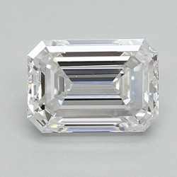 Diament laboratoryjny szlif szmaragdowy, 0.97ct, VVS2, E, IGI LG754574345
