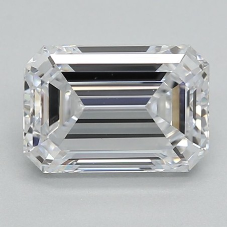 Diament laboratoryjny szlif szmaragdowy, 1.39ct, VVS2, E, IGI LG749593802