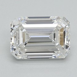 Diament laboratoryjny szlif szmaragdowy, 1.11ct, VVS2, E, IGI LG752571449
