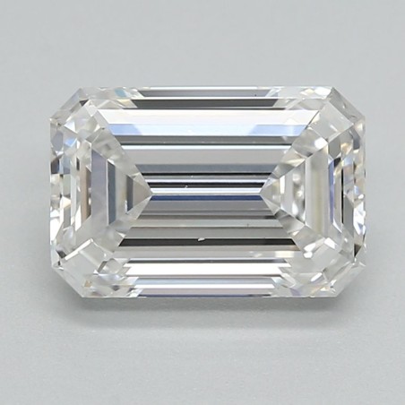 Diament laboratoryjny szlif szmaragdowy, 1.6ct, VVS2, E, IGI LG749558201