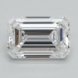 Diament laboratoryjny szlif szmaragdowy, 1.66ct, VVS2, D, IGI LG750578506