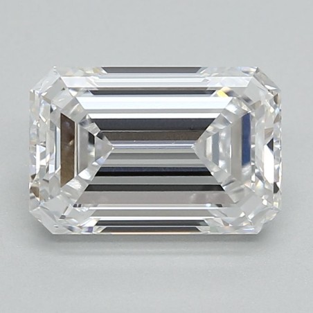 Diament laboratoryjny szlif szmaragdowy, 1.66ct, VVS2, D, IGI LG750578506
