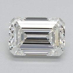 Diament laboratoryjny szlif szmaragdowy, 1.95ct, VVS2, E, IGI LG752535552