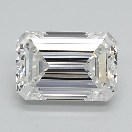 Diament laboratoryjny szlif szmaragdowy, 1.95ct, VVS2, E, IGI LG752535552