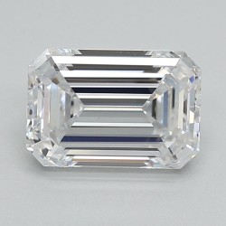 Diament laboratoryjny szlif szmaragdowy, 1.59ct, VVS2, E, IGI LG749593714