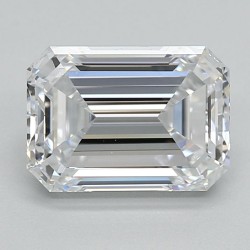 Diament laboratoryjny szlif szmaragdowy, 1.58ct, VVS2, E, IGI LG749593716