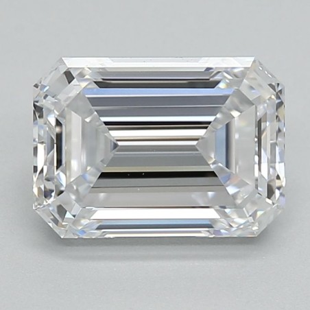 Diament laboratoryjny szlif szmaragdowy, 1.58ct, VVS2, E, IGI LG749593716