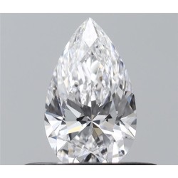 Diament szlif gruszkowy, 0.34ct, VVS2, D, GIA 7548201754