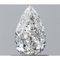 Diament szlif gruszkowy, 0.5ct, VS2, G, IGI 746530153