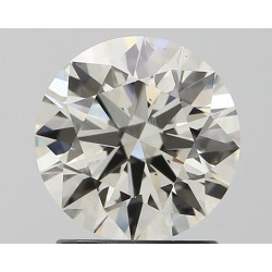 Diament szlif okrągły, 1.58ct, VS2, I, IGI 642405011