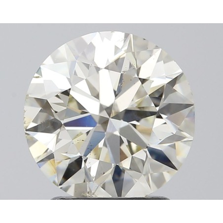 Diament szlif okrągły, 2ct, SI1, I, IGI 670479340