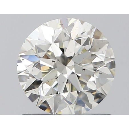 Diament szlif okrągły, 1ct, SI1, I, IGI 670479486
