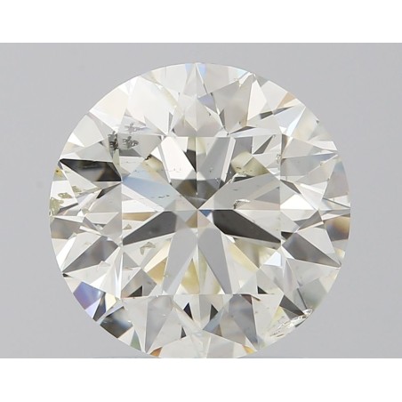 Diament szlif okrągły, 2ct, SI2, I, IGI 713557993